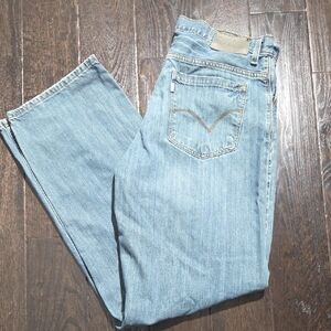 Levis Sliver Tab BAGGY Denim Jeans 36x36
